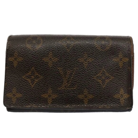 LOUIS VUITTON Monogram Porte Monnaie Billets Tresor Wallet M61730 LV Auth 54095 - Picture 14 of 16